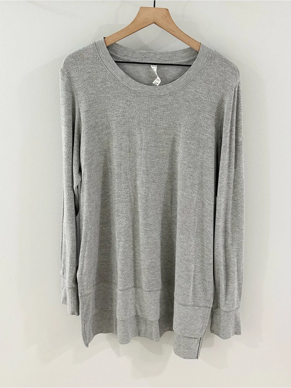 Alo Yoga Glimpse Pullover Tunic // Gray // XL